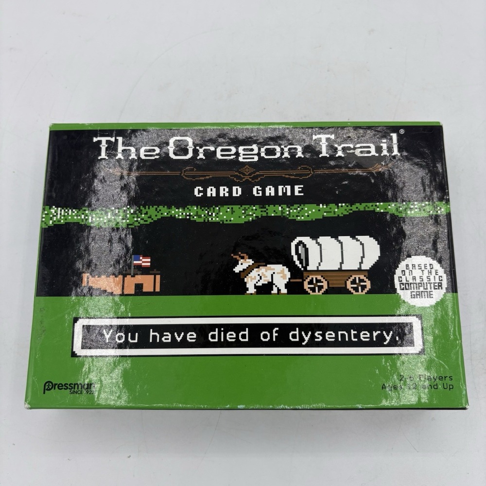 Pressman‎ Card Game The Oregon Trail 2016 New Sealed